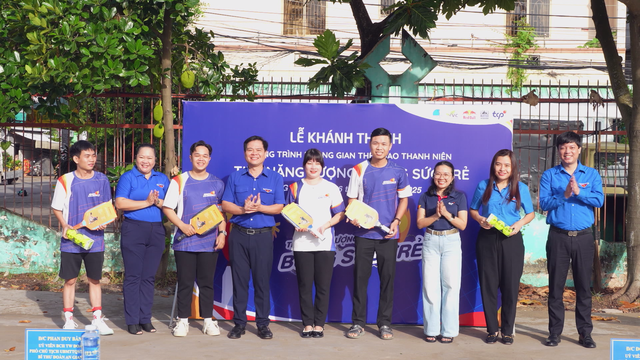 TCP Việt Nam hoàn thành 15 không gian thể thao thanh niên trên toàn quốc - Ảnh 1.