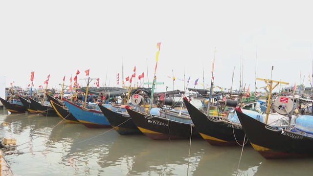 Kiểm tra tàu cá chưa đủ điều kiện hoạt động ở xã Long Hải, TP. Hồ Chí Minh - Ảnh 1.