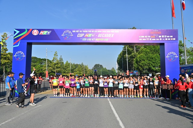 Giải việt dã TP. Hồ Chí Minh Cúp HTV - Becamex: Những bước chân tiến vào kỷ nguyên mới - Ảnh 1.