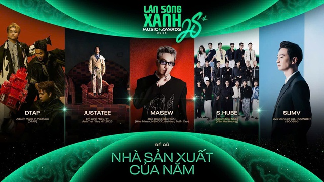 Làn Sóng Xanh 2025 chính thức công bố đề cử: Dấu ấn bản sắc và sự bứt phá của nền nhạc Việt - Ảnh 10.