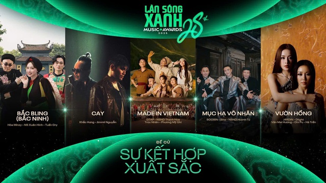 Làn Sóng Xanh 2025 chính thức công bố đề cử: Dấu ấn bản sắc và sự bứt phá của nền nhạc Việt - Ảnh 8.