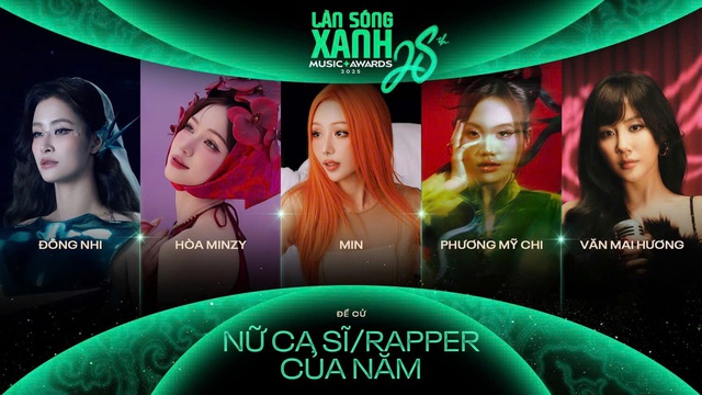 Làn Sóng Xanh 2025 chính thức công bố đề cử: Dấu ấn bản sắc và sự bứt phá của nền nhạc Việt - Ảnh 16.