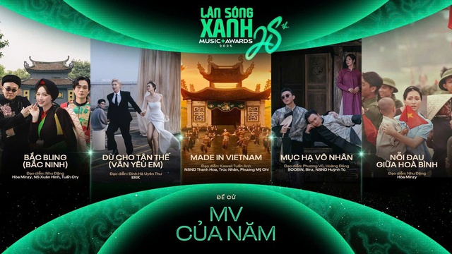 Làn Sóng Xanh 2025 chính thức công bố đề cử: Dấu ấn bản sắc và sự bứt phá của nền nhạc Việt - Ảnh 11.