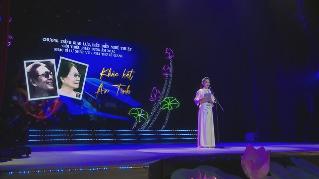 Đêm nghệ thuật "Khúc hát ân tình": Tri ân hành trình nửa thế kỷ của nhạc sĩ Lư Nhất Vũ và nhà thơ Lê Giang - Ảnh 1.