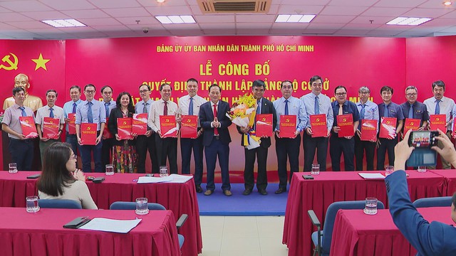 Lễ công bố quyết định thành Đảng bộ Đài Phát thanh và Truyền hình TP.HCM - Ảnh 1.