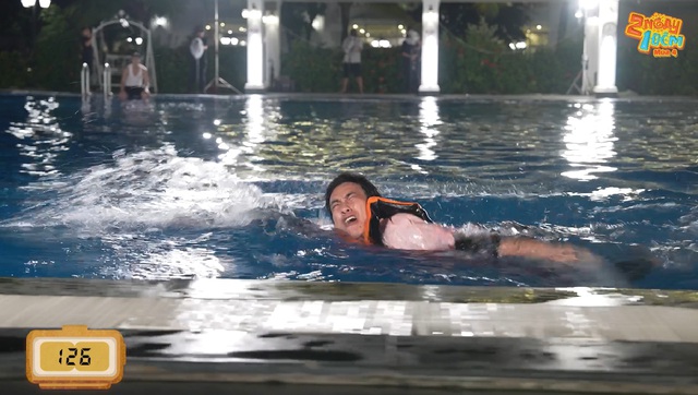 “Hằng Nga” Đỗ Nhật Hoàng và “Chú Cuội” Steven Nguyễn múa siêu dẻo tại 2 Ngày 1 Đêm - Ảnh 4.