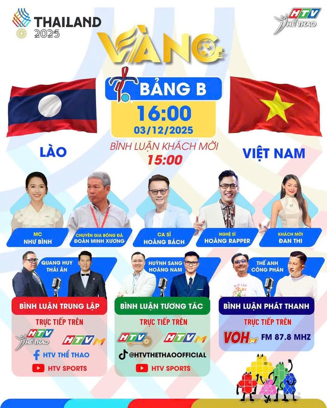 Cùng HTV săn "Vàng" SEA Games 33 - Ảnh 1.