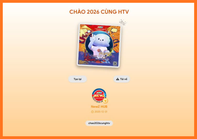 Cùng HTV thay frame avatar đón chào năm mới 2026 - Ảnh 3.