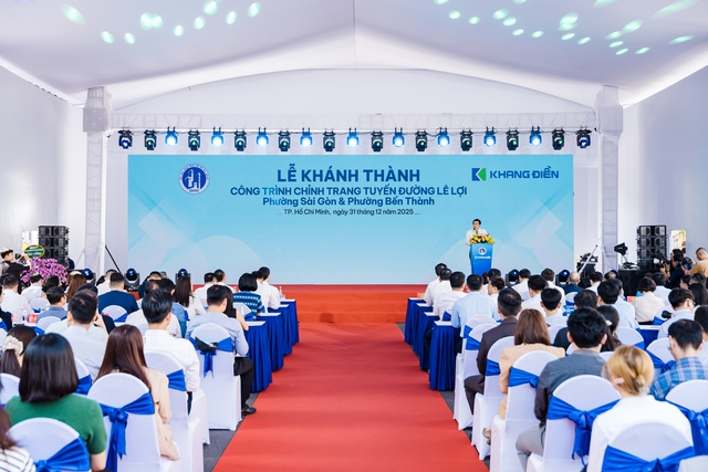 Hoàn thành chỉnh trang đường Lê Lợi sau 20 ngày, góp phần làm đẹp diện mạo trung tâm TP. Hồ Chí Minh - Ảnh 5.