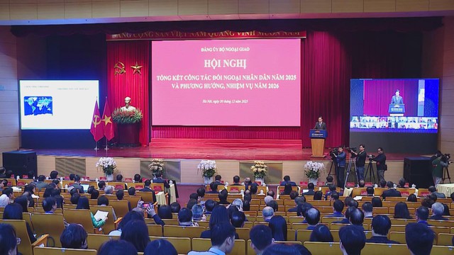 Tổng kết công tác đối ngoại nhân dân năm 2025, triển khai nhiệm vụ năm 2026 - Ảnh 1.