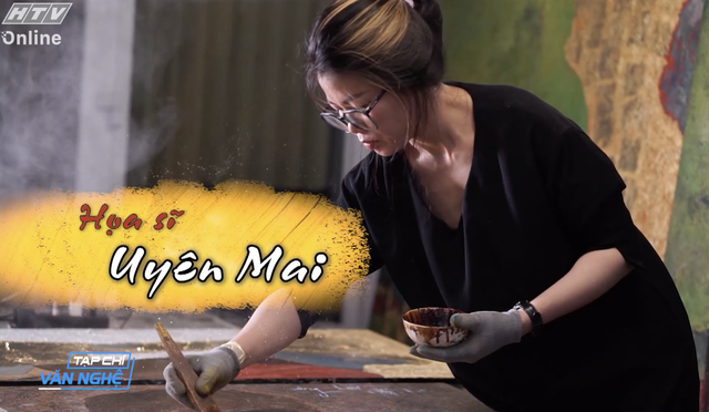 Họa sĩ Uyên Mai "nở một đóa trong ngần" - Tạp chí văn nghệ - Ảnh 1.