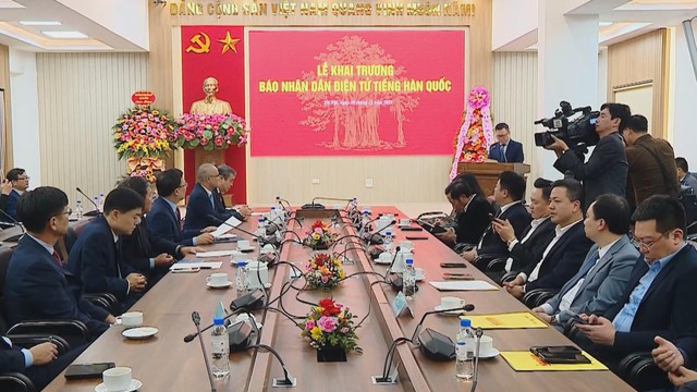Khai trương Báo Nhân Dân điện tử tiếng Hàn Quốc, tăng cường quảng bá hình ảnh Việt Nam ra thế giới - Ảnh 2.