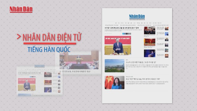 Khai trương Báo Nhân Dân điện tử tiếng Hàn Quốc, tăng cường quảng bá hình ảnh Việt Nam ra thế giới - Ảnh 3.