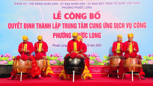 Thành lập Trung tâm cung ứng dịch vụ công, hướng tới tinh gọn và hiệu quả ở Phường Phước Long - Ảnh 1.
