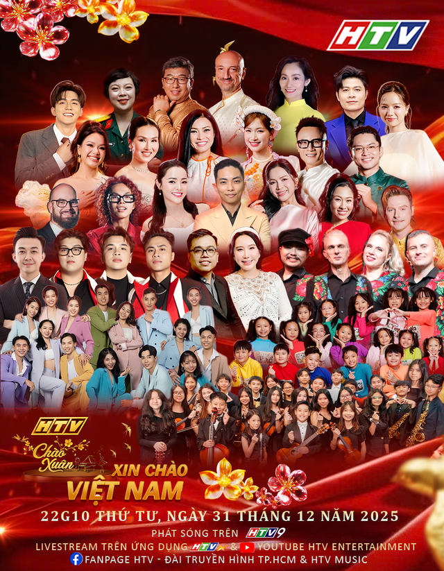 HTV Chào Xuân 2026: “Xin chào Việt Nam” – Hành trình nghệ thuật đa sắc - Ảnh 6.