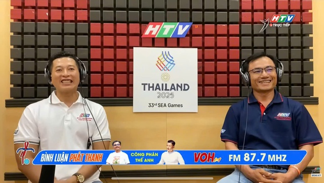 Bình luận Phát thanh tại SEA Games 33: Góc tiếp cận mới cho khán giả HTV - Ảnh 1.