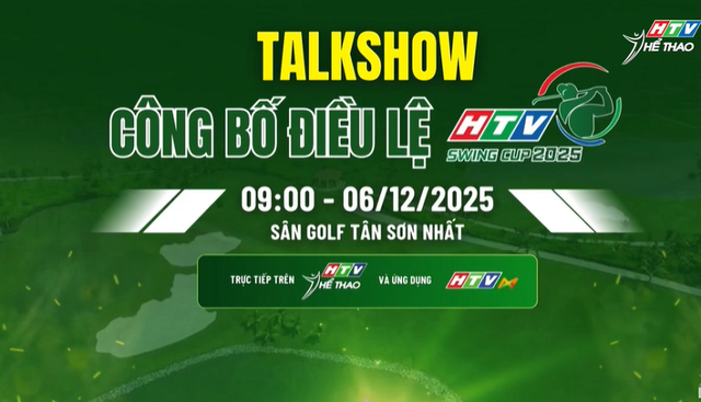 Nhiều thông tin đáng chờ đợi tại Talkshow công bố điều lệ giải Golf HTV Swing Cup 2025 - Ảnh 1.