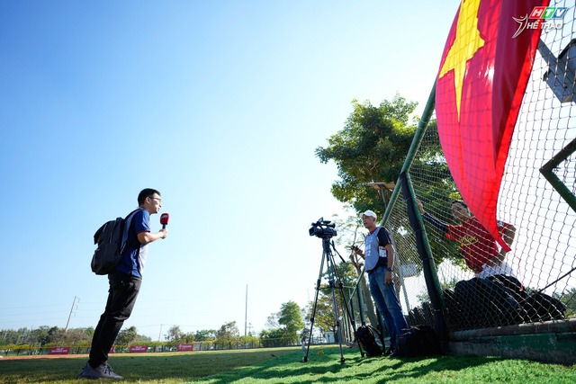 Không khí tác nghiệp của báo chí Đông Nam Á tại SEA Games 33 - Ảnh 1.