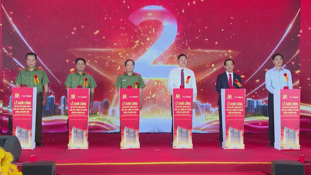 Khởi công dự án nhà ở cho lực lượng Công an Nhân dân tại TP. Hồ Chí Minh - Ảnh 1.