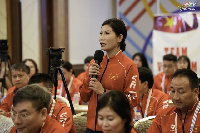 Bộ trưởng Nguyễn Văn Hùng tiếp sức Đoàn Thể thao Việt Nam tại SEA Games 33 - Ảnh 3.