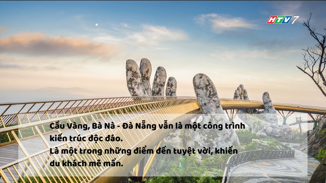 Vẽ cầu Vàng Bà Nà - Ảnh 1.