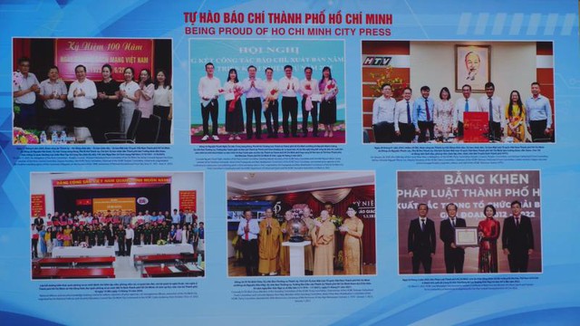 TP.HCM dâng hoa tưởng niệm Chủ tịch Hồ Chí Minh và khai mạc triển lãm kỷ niệm 100 năm Báo chí Cách mạng Việt Nam- Ảnh 4.
