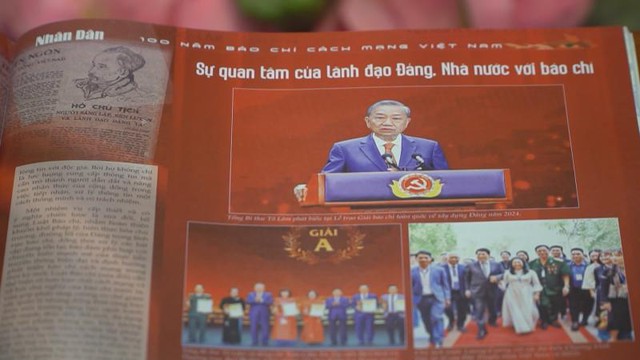 Ra mắt sách và ấn phẩm đặc biệt kỷ niệm 100 năm Báo chí Cách mạng Việt Nam - Ảnh 3.
