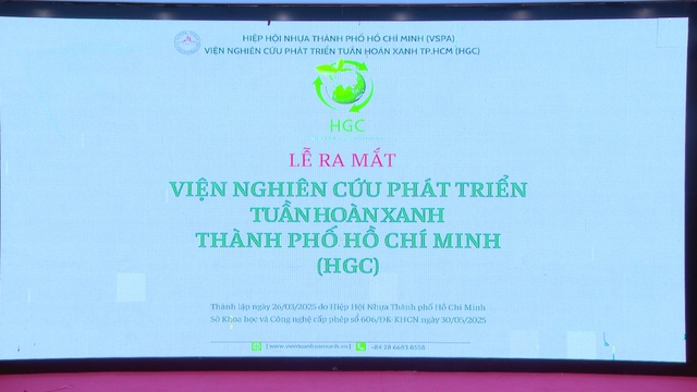 Ra mắt Viện Tuần hoàn Xanh: Bước tiến mới cho kinh tế xanh tại TP.HCM - Ảnh 4.