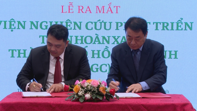 Ra mắt Viện Tuần hoàn Xanh: Bước tiến mới cho kinh tế xanh tại TP.HCM - Ảnh 1.