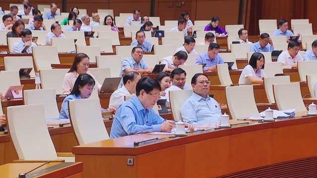 Quốc hội thảo luận về cơ chế xử lý vướng mắc pháp lý: Đề xuất giải pháp đột phá tháo gỡ điểm nghẽn thể chế - Ảnh 2.