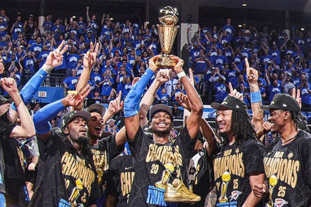 CLB Oklahoma City Thunder vô địch NBA 2025  - Ảnh 1.