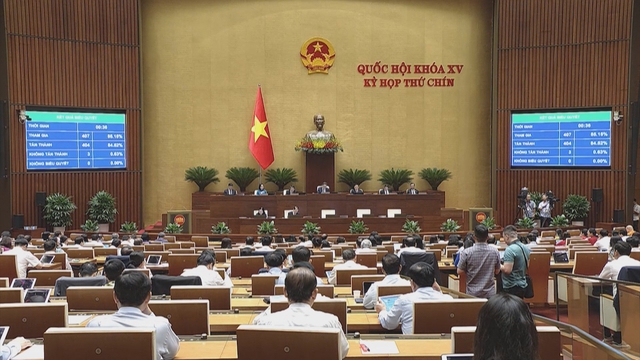 Quốc hội thông qua 5 luật và nghị quyết - Ảnh 1.