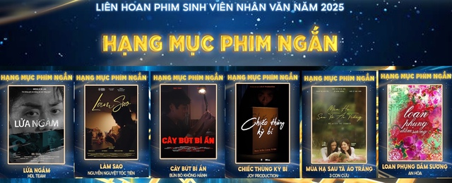 Lộ diện top 19 phim hay nhất Liên hoan phim sinh viên Nhân văn 2025 - Ảnh 4.