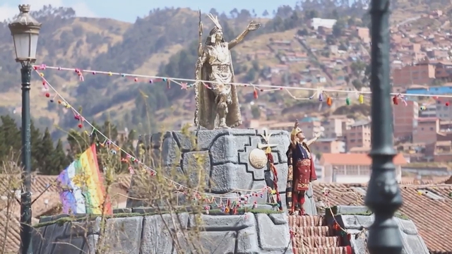 Long trọng Lễ hội thần Mặt trời ở Peru - Ảnh 1.