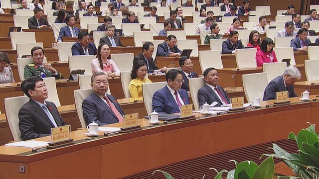 Bế mạc kỳ họp thứ 9, Quốc hội khóa XV - Ảnh 1.