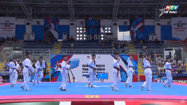 TP.HCM nhất toàn đoàn giải Taekwondo các lứa tuổi trẻ Quốc gia 2025 - Ảnh 1.
