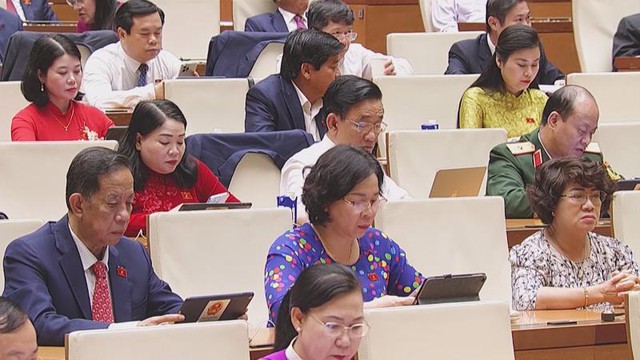Bế mạc kỳ họp thứ 9, Quốc hội khóa XV - Ảnh 2.