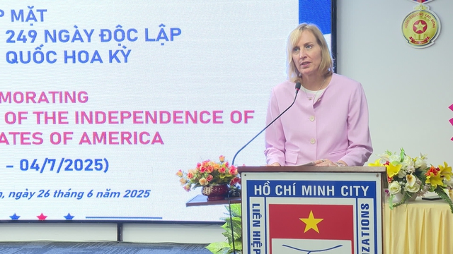 TP.HCM HỌP MẶT KỶ NIỆM LẦN THỨ 249 NGÀY ĐỘC LẬP CỦA HỢP CHÚNG QUỐC HOA KỲ - Ảnh 3.