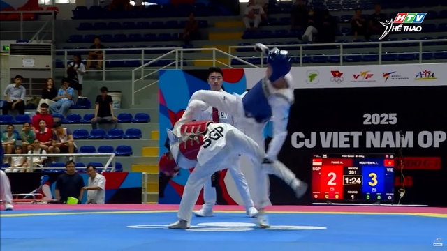Việt Nam giành 4 HCV tại Giải Taekwondo Quốc tế Việt Nam Mở rộng - Ảnh 1.