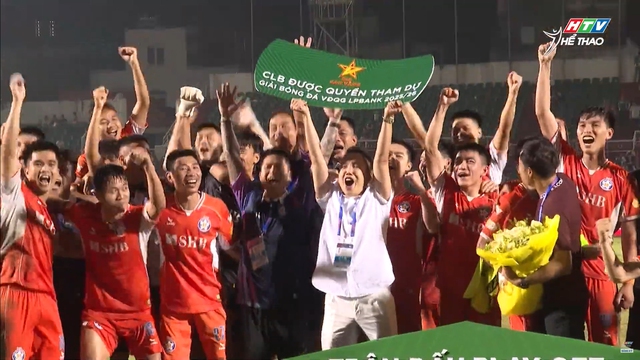 Thắng Trường Tươi Bình Phước, SHB Đà Nẵng giành quyền tham dự V-League 2025 - 2026 - Ảnh 3.