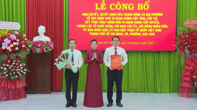 Công bố thành lập phường Tam Thắng, phường Vũng Tàu, TP.HCM - Ảnh 1.