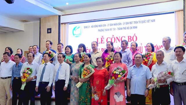 Lễ công bố quyết định thành lập phường Thạnh Mỹ Tây, TP.HCM - Ảnh 3.