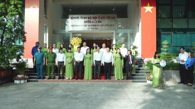Phường Xuân Hòa chính thức đi vào vận hành - Ảnh 1.