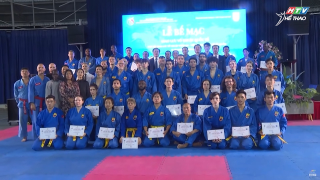 Bế mạc khóa Vovinam quốc tế – Lan tỏa tinh thần Việt - Ảnh 2.