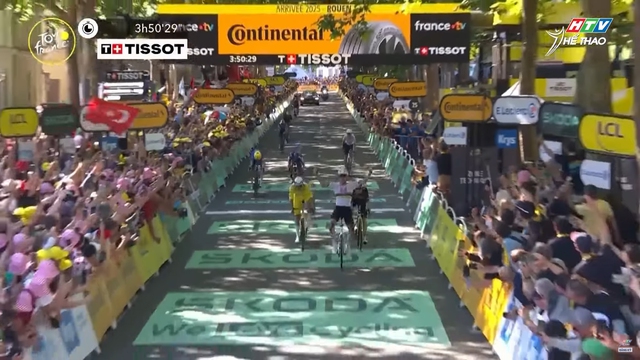 Tadej Pogacar thắng chặng 4 Tour de France 2025 - Ảnh 1.