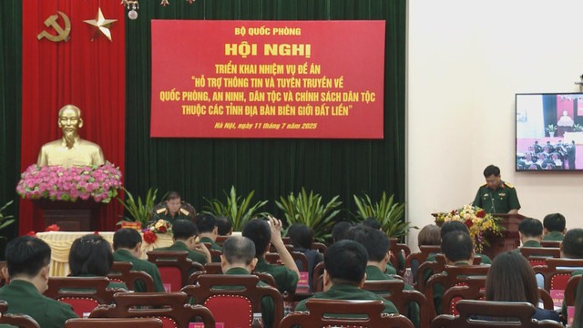 Triển khai nhiệm vụ Đề án 1219 về tuyên truyền quốc phòng, an ninh tại địa bàn biên giới - Ảnh 2.