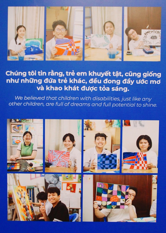Triển lãm “Embrace Diversity”: Cuộc sống dưới góc nhìn của trẻ em khuyết tật sẽ như thế nào? - Ảnh 1.
