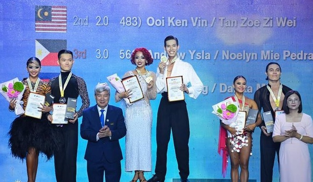 Các VĐV Việt Nam tiếp tục tỏa sáng trên sàn khiêu vũ quốc tế - Ảnh 1.
