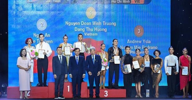 Các VĐV Việt Nam tiếp tục tỏa sáng trên sàn khiêu vũ quốc tế - Ảnh 2.