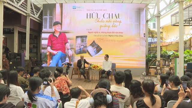 NSƯT Hữu Châu ra mắt bút ký “Chiếc nôi vàng giông bão”: Một đời nghệ sĩ, một thế hệ nghệ thuật - Ảnh 6.